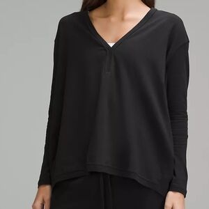 Womens Lululemon Back in Action Vneck